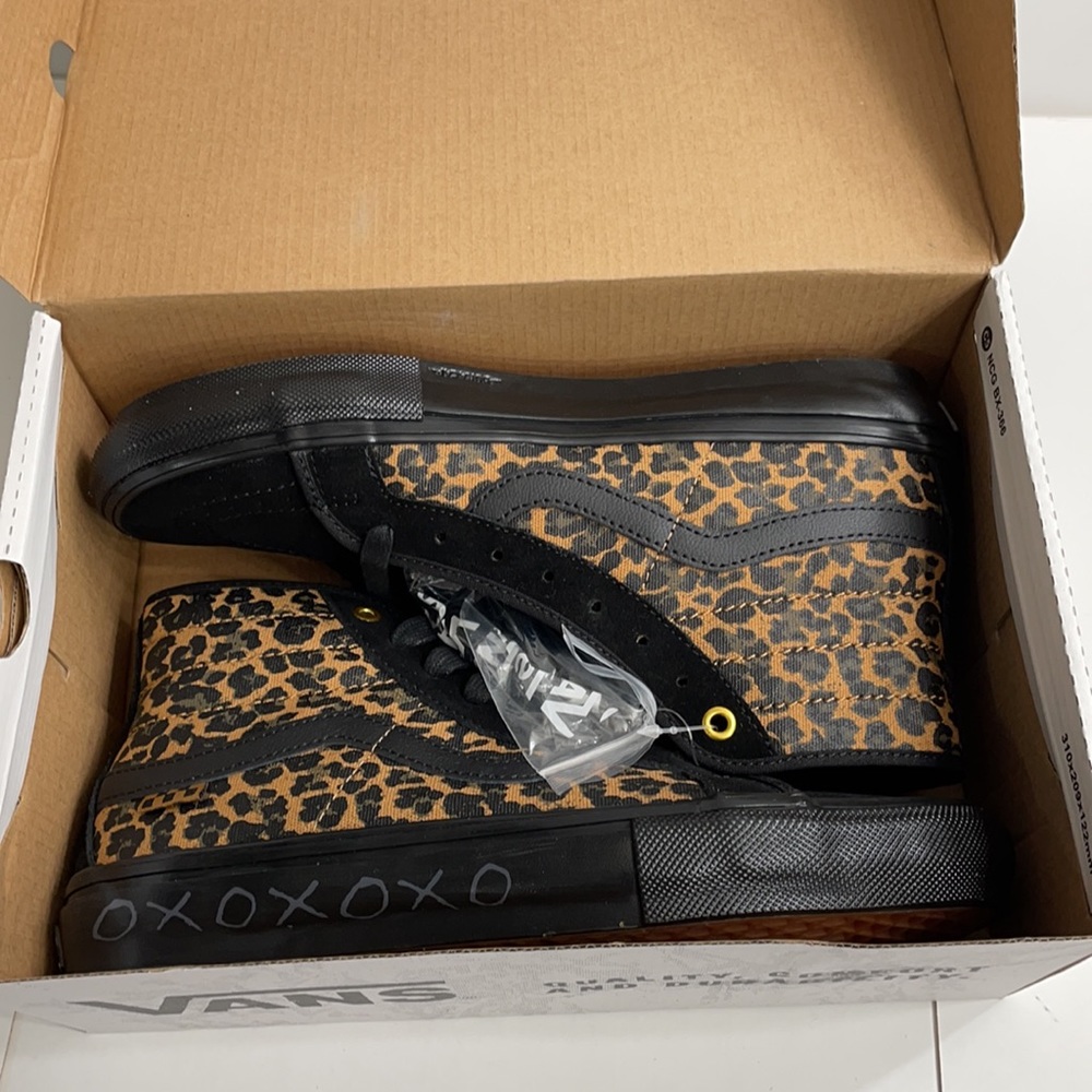 Vans skate Sk8-Hi Deco (Cher Strauberry) cheetah men’s - Picture 10 of 10